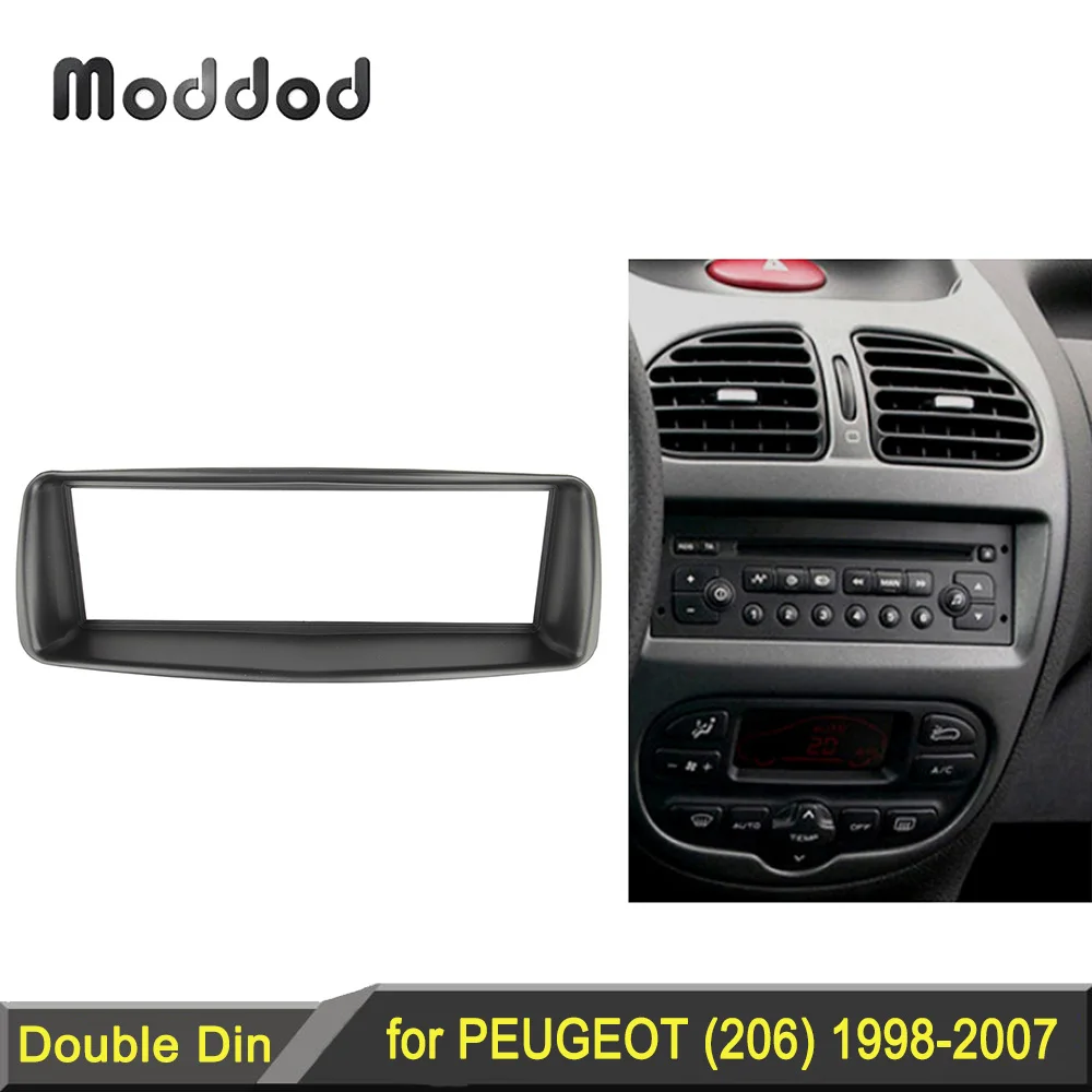 Single Din Audio Fascia for PEUGEOT 206 Stereo Radio GPS DVD CD Panel Dash Mount Installation Trim Kit Frame
Single Din Audio Fascia for PEUGEOT 206 Stereo Radio GPS DVD CD Panel Dash Mount Installation Trim Kit Frame