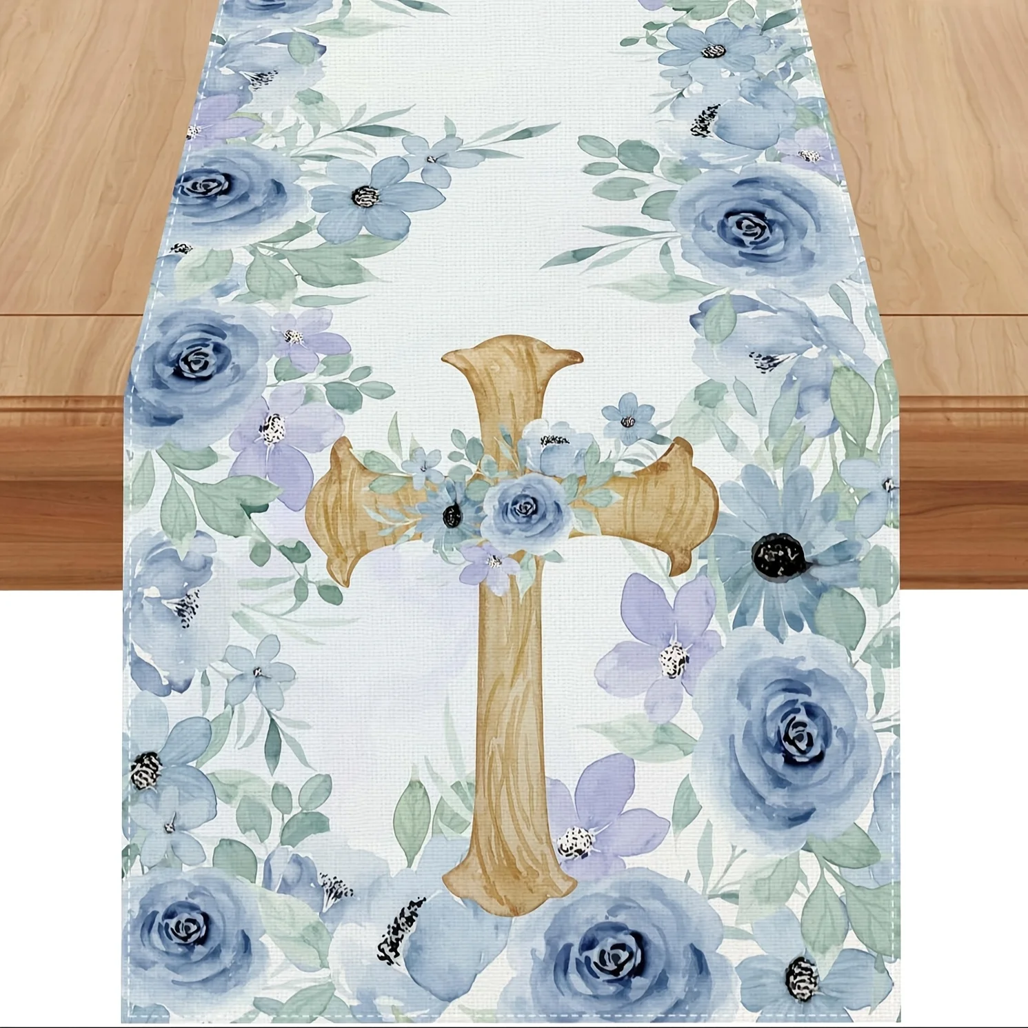 Blue Floral Linen Table Runner Decor for Farmhouse Kitchen Dining And Indoor Home Party Decorations
Blue Floral Linen Table Runner Decor for Farmhouse Kitchen Dining And Indoor Home Party Decorations