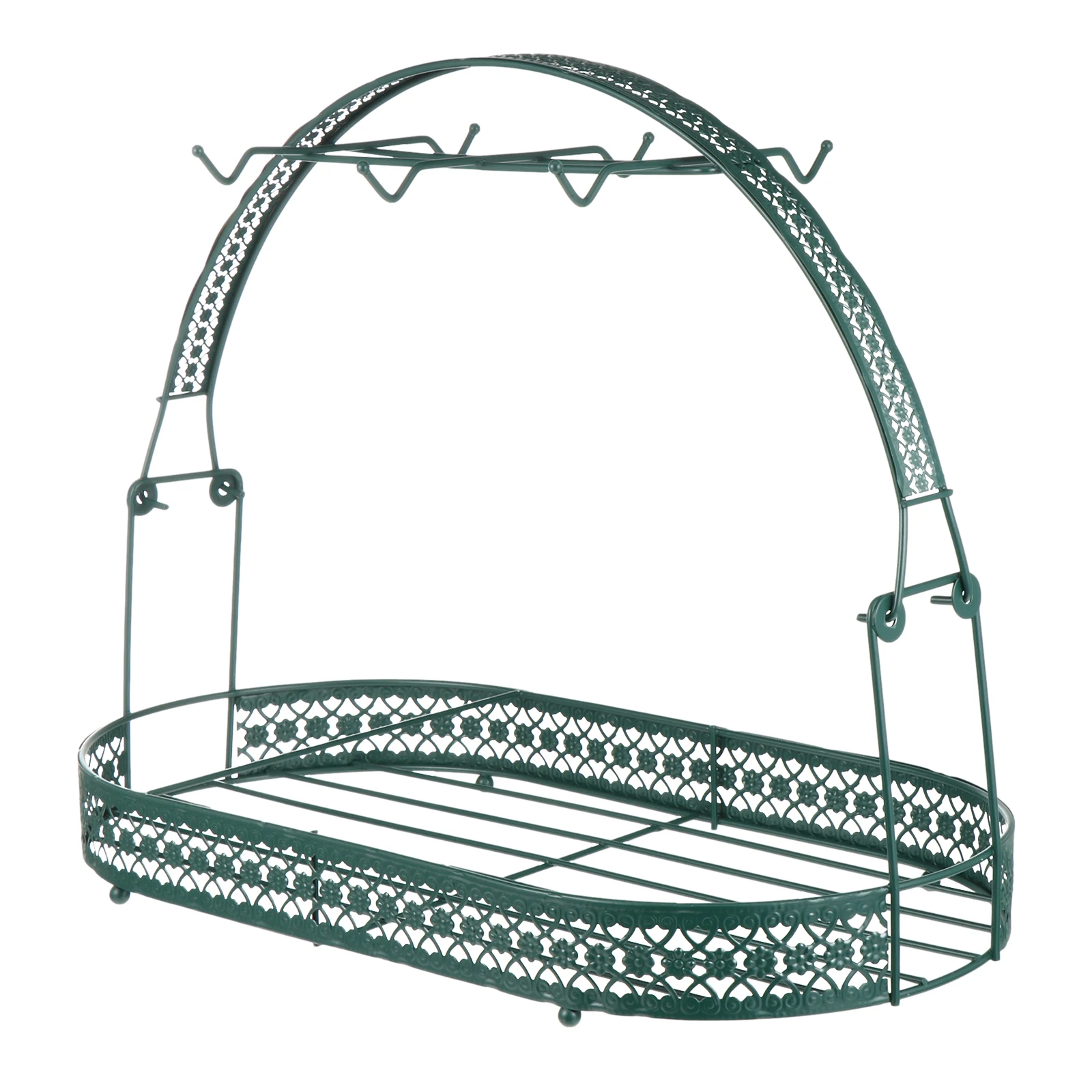 Sturdy Iron European Coffee Cup Holder Handcrafted Wrought Tea Set Stand Rack ganizer Modern Style Wide Bearing Handle
Sturdy Iron European Coffee Cup Holder Handcrafted Wrought Tea Set Stand Rack ganizer Modern Style Wide Bearing Handle