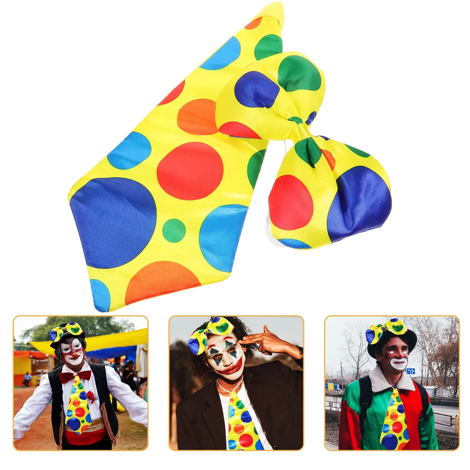 2 Pcs Make up Bow Tie Set Halloween Costumes Clown Jumbo Accessory Kid Carnival
2 Pcs Make up Bow Tie Set Halloween Costumes Clown Jumbo Accessory Kid Carnival