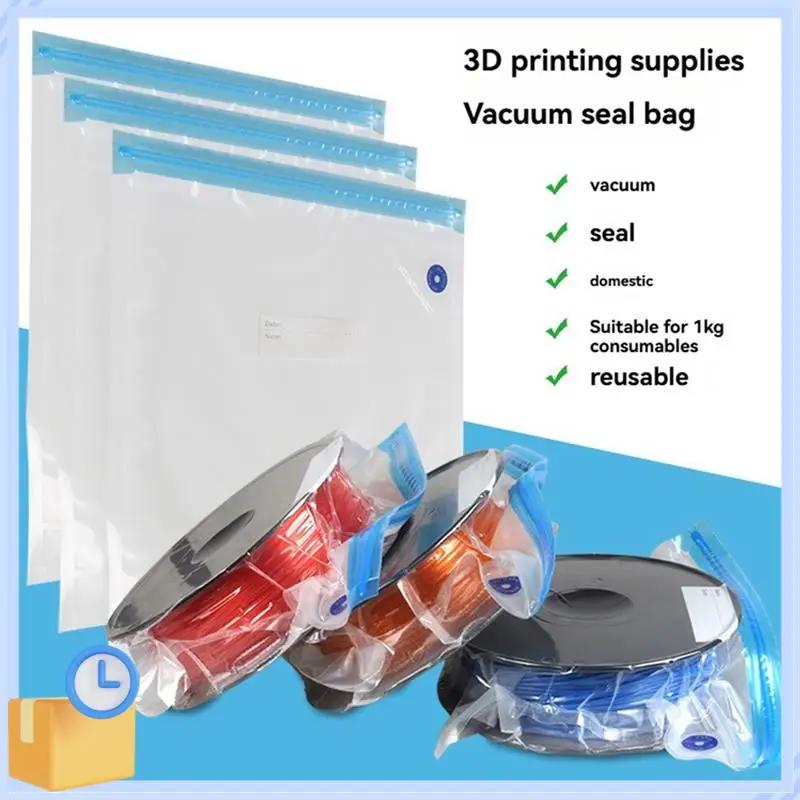 Популярные пылезащитные мешки накаливания для 3D-принтера PLA и ABS с вакуумной герметичностью для улучшенной длительной длины нити
Популярные пылезащитные мешки накаливания для 3D-принтера PLA и ABS с вакуумной герметичностью для улучшенной длительной длины нити