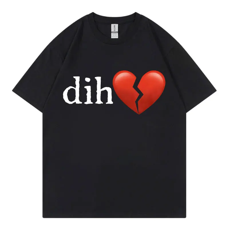Funny Dih Meme T-shirt Men Women Clothing High Street Fashion Trend Short Sleeve T-shirts Summer Casual Loose Cotton T Shirts
Funny Dih Meme T-shirt Men Women Clothing High Street Fashion Trend Short Sleeve T-shirts Summer Casual Loose Cotton T Shirts