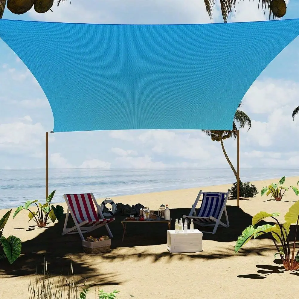 8x10FT Outdoor Rectangle Sun Shade Sail, UV Protection Shade Canopy, Premium Sunshade Cloth For Patio, Backyard And Garden
8x10FT Outdoor Rectangle Sun Shade Sail, UV Protection Shade Canopy, Premium Sunshade Cloth For Patio, Backyard And Garden