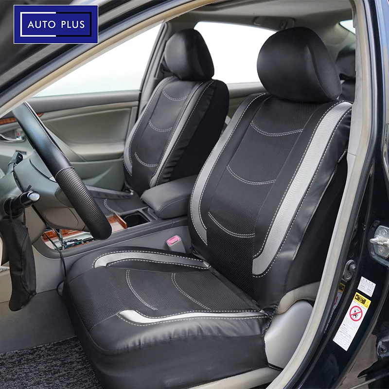 AUTO PLUS Universal Car Seat Cover Set Pu Leather Vehicle Cushion Full Surrounded Protector Fit Most Car Suv Truck Accessories
AUTO PLUS Universal Car Seat Cover Set Pu Leather Vehicle Cushion Full Surrounded Protector Fit Most Car Suv Truck Accessories