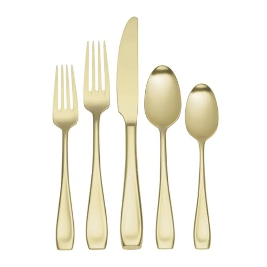 Набор столовых приборов T711020PVDC Moda Satin Champagne, 20 предметов, для 4 персон
Набор столовых приборов T711020PVDC Moda Satin Champagne, 20 предметов, для 4 персон