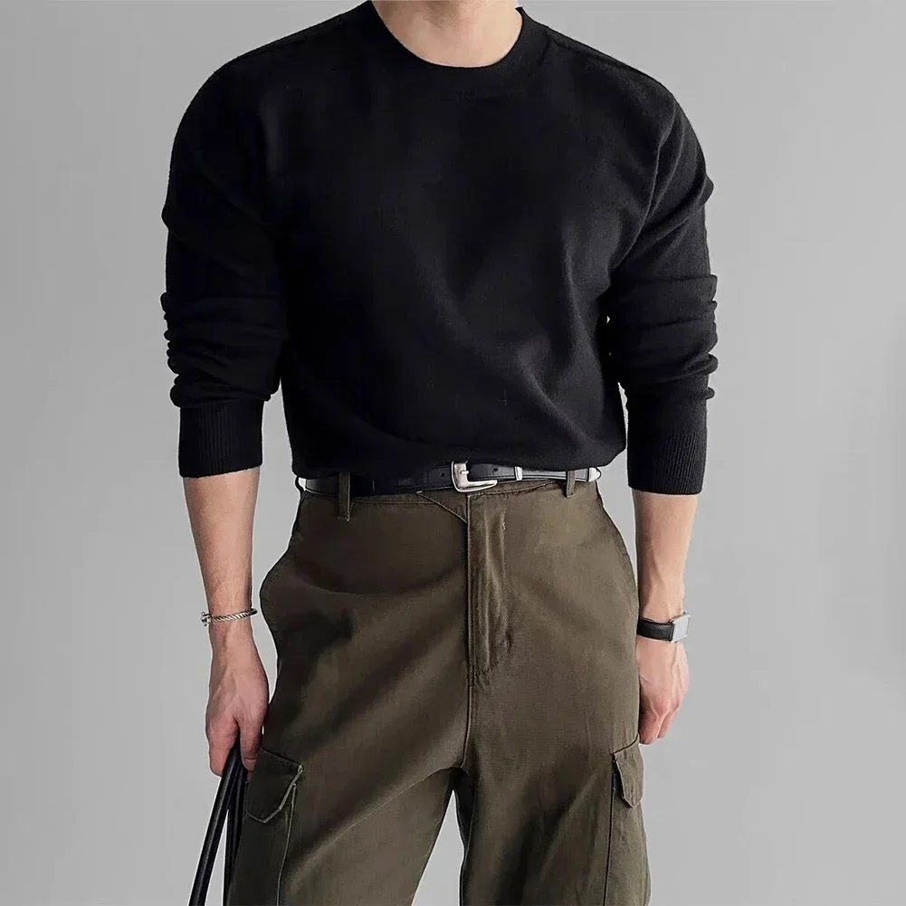 2XL Long Sleeve Knitted Tops Comfortable Long Sleeve Top For Men Solid Color Tee Solid Color Pattern Vacation Outfit
2XL Long Sleeve Knitted Tops Comfortable Long Sleeve Top For Men Solid Color Tee Solid Color Pattern Vacation Outfit
