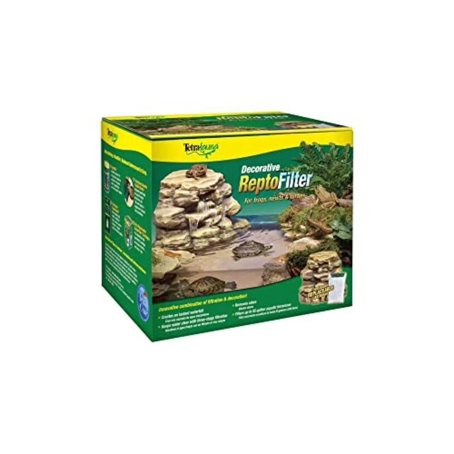 【Spot goods】Decorative ReptoFilter Terrarium Filtration and Waterfall For Turtles Frogs and Newts. Keeps Water Clear
【Spot goods】Decorative ReptoFilter Terrarium Filtration and Waterfall For Turtles Frogs and Newts. Keeps Water Clear