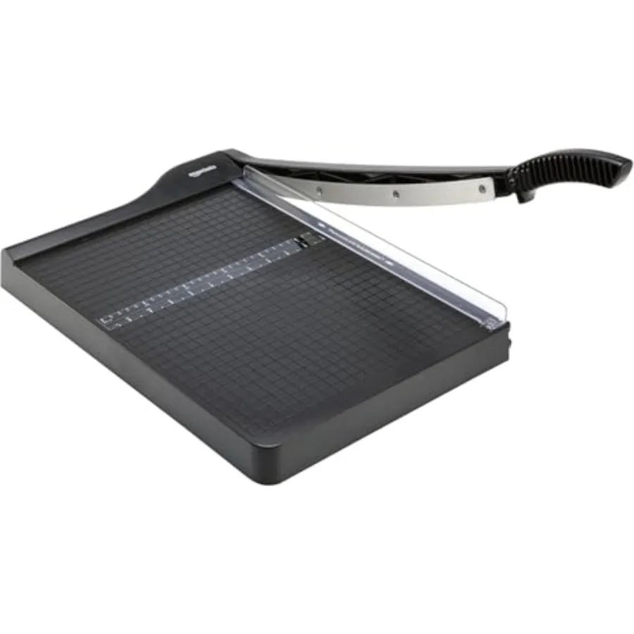 Paper Trimmer Cutter for Office and Crafts Heavy-Duty Portable Guillotine Paper Cutter 15-Inch 10-Sheet Cardstock for Photos
Paper Trimmer Cutter for Office and Crafts Heavy-Duty Portable Guillotine Paper Cutter 15-Inch 10-Sheet Cardstock for Photos