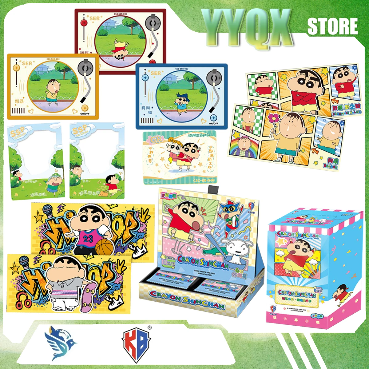 KABAO 2026 NEW Crayon Shin-chan Collection Card Periphery Cute Cartoon Cartoon Interesting Toy Gift Surprise Ornament Anime Like
KABAO 2026 NEW Crayon Shin-chan Collection Card Periphery Cute Cartoon Cartoon Interesting Toy Gift Surprise Ornament Anime Like