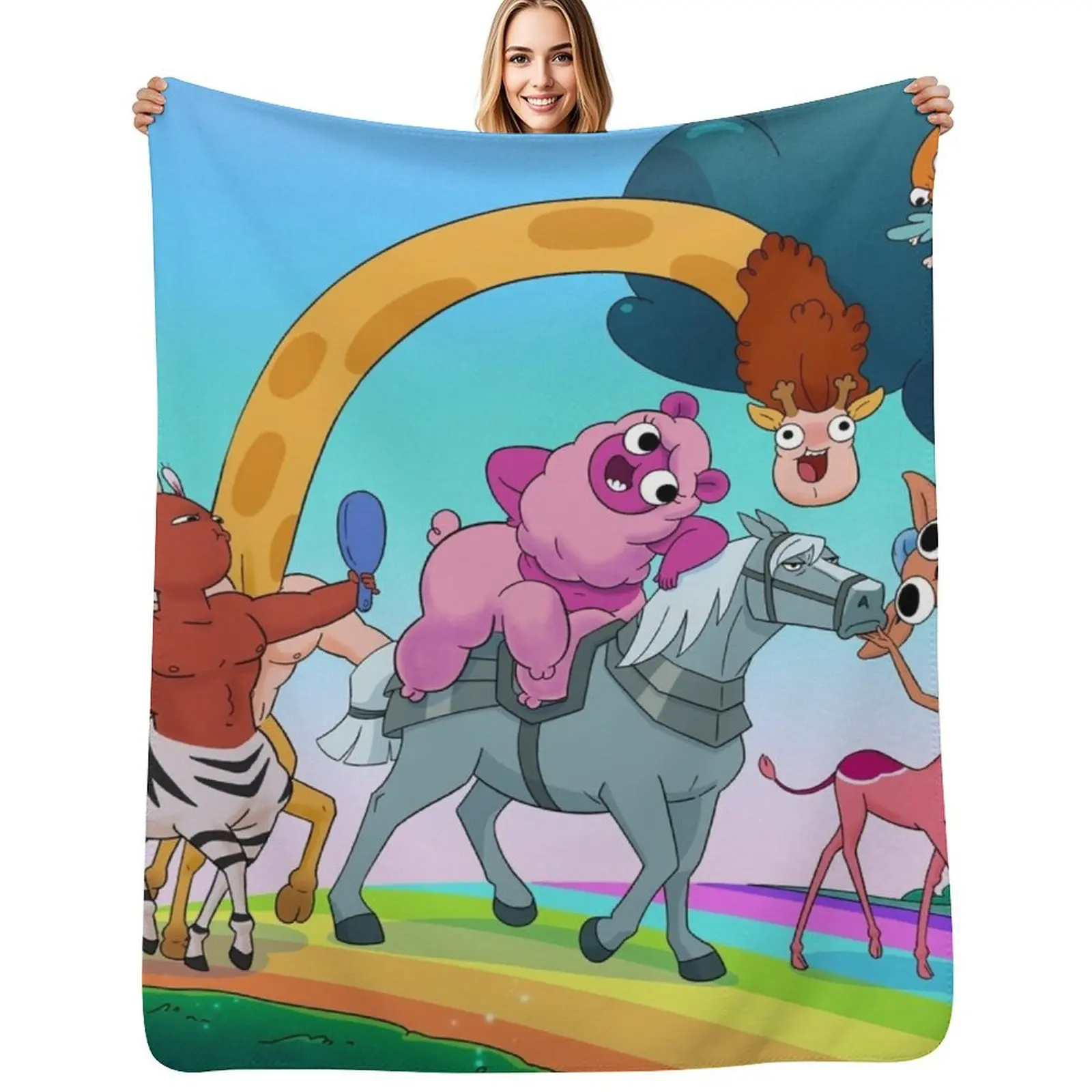 Centaurworld (2021) Throw Blanket Cozy Home Blanket Gift for Christmas Holiday
Centaurworld (2021) Throw Blanket Cozy Home Blanket Gift for Christmas Holiday