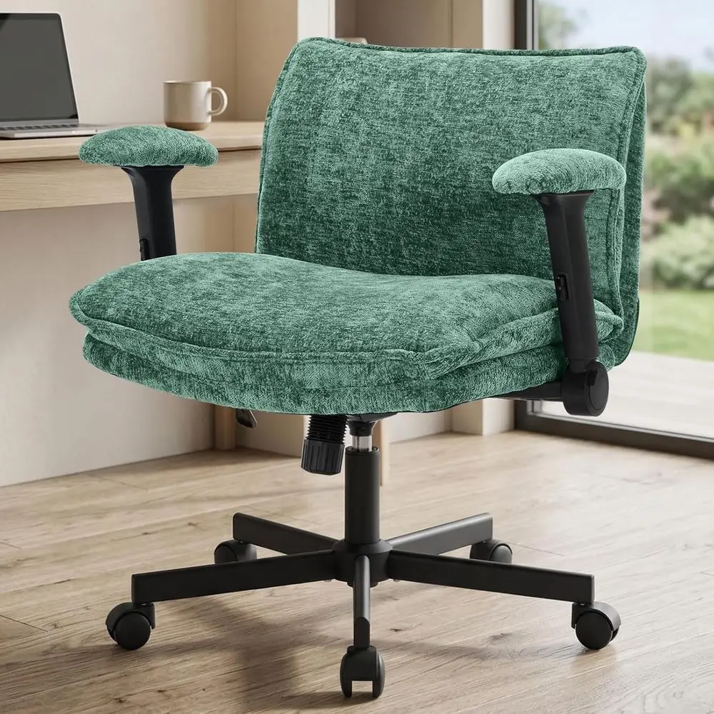 Legged Office Chairs, Height Adjustable Swivel Desk Chair with lip-Up Arms, Padded Criss Chair or Home Office & Bedroom
Legged Office Chairs, Height Adjustable Swivel Desk Chair with lip-Up Arms, Padded Criss Chair or Home Office & Bedroom