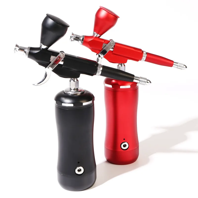Wireless Air Compressor Kit Airbrush Nail Manicure Air Brush Makeup DIY Painting Sprayer Gun Tattoo Craft Cake Mist Sprayer
Wireless Air Compressor Kit Airbrush Nail Manicure Air Brush Makeup DIY Painting Sprayer Gun Tattoo Craft Cake Mist Sprayer