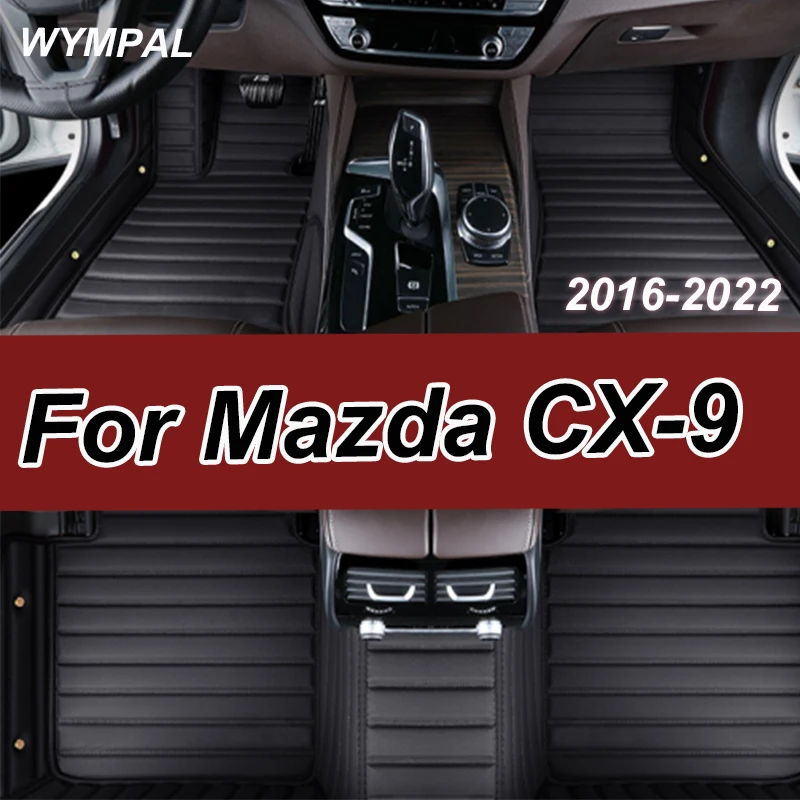 Роскошные автомобильные коврики для Mazda CX-9 TC 2016 ~ 2022 CX9 CX 9 Водонепроницаемые коврики Кожаный коврик Внутренние детали Автомобильные аксессуары 201
Роскошные автомобильные коврики для Mazda CX-9 TC 2016 ~ 2022 CX9 CX 9 Водонепроницаемые коврики Кожаный коврик Внутренние детали Автомобильные аксессуары 201