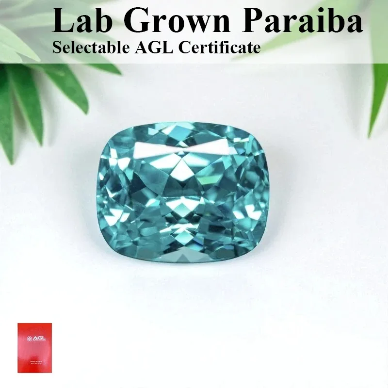 Par-Lab Grown Paraiba Rectangle Cushion Cut Loose Gemstone For Earrings Pendant Jewelry Making Selectable AGL Certificate
Par-Lab Grown Paraiba Rectangle Cushion Cut Loose Gemstone For Earrings Pendant Jewelry Making Selectable AGL Certificate