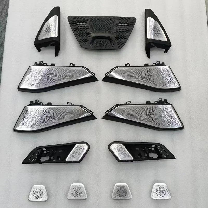 Front Rear Door Speaker Glow Tweeter Luminous Night Lighting Trim Subwoofer Audio Speaker Horn LED Cover for New BMW X5 G05 X7
Front Rear Door Speaker Glow Tweeter Luminous Night Lighting Trim Subwoofer Audio Speaker Horn LED Cover for New BMW X5 G05 X7