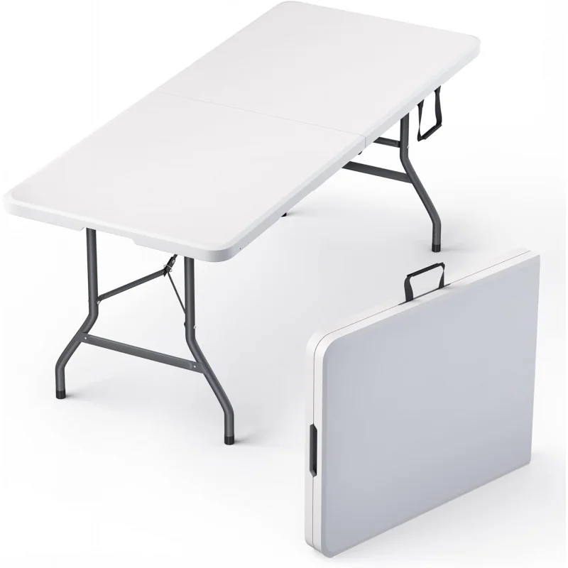 10-Pack 6FT Foldable Table – Built-in Handle, Steel, Heavy Duty Portable Party, Camping, Indoor/Outdoor
10-Pack 6FT Foldable Table – Built-in Handle, Steel, Heavy Duty Portable Party, Camping, Indoor/Outdoor
