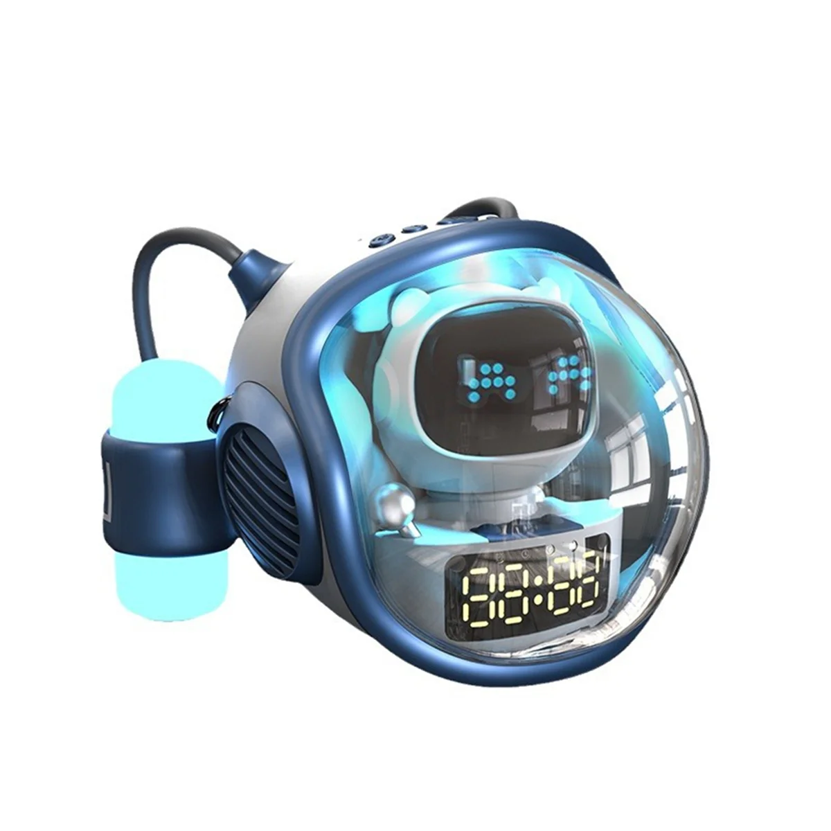 NEW Astronaut Spaceship Wireless Bluetooth Speaker AI Interactive with RGB Light Alarm-Clock Night Light
NEW Astronaut Spaceship Wireless Bluetooth Speaker AI Interactive with RGB Light Alarm-Clock Night Light