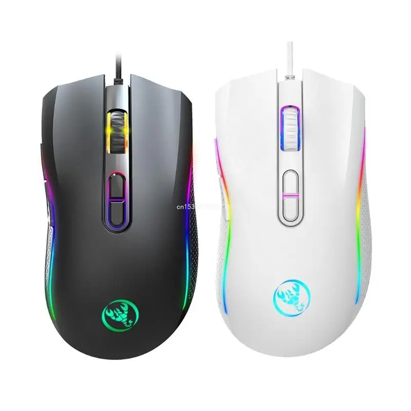 Gamings Mouse USB Cord RGB Backlit Gamers Mouse with 4 Adjust 3200DPI Up to 3200, Comfortable Grip Ergonomics DropShipping
Gamings Mouse USB Cord RGB Backlit Gamers Mouse with 4 Adjust 3200DPI Up to 3200, Comfortable Grip Ergonomics DropShipping
