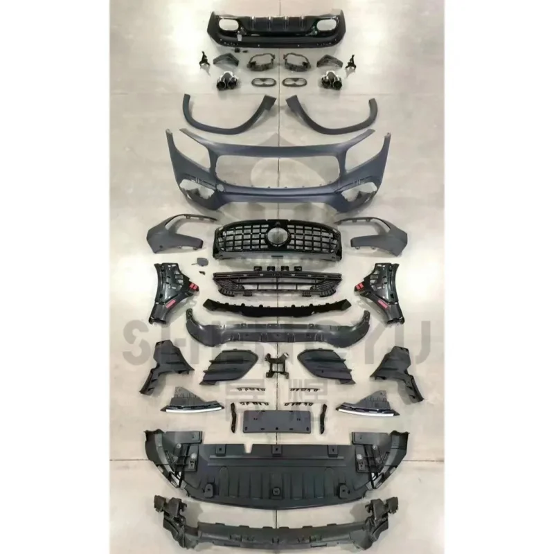 Popular Hot Sale Body Kit with Front Bumper Assembly with Grille for GLB Class X247 Change to GLB35
Popular Hot Sale Body Kit with Front Bumper Assembly with Grille for GLB Class X247 Change to GLB35