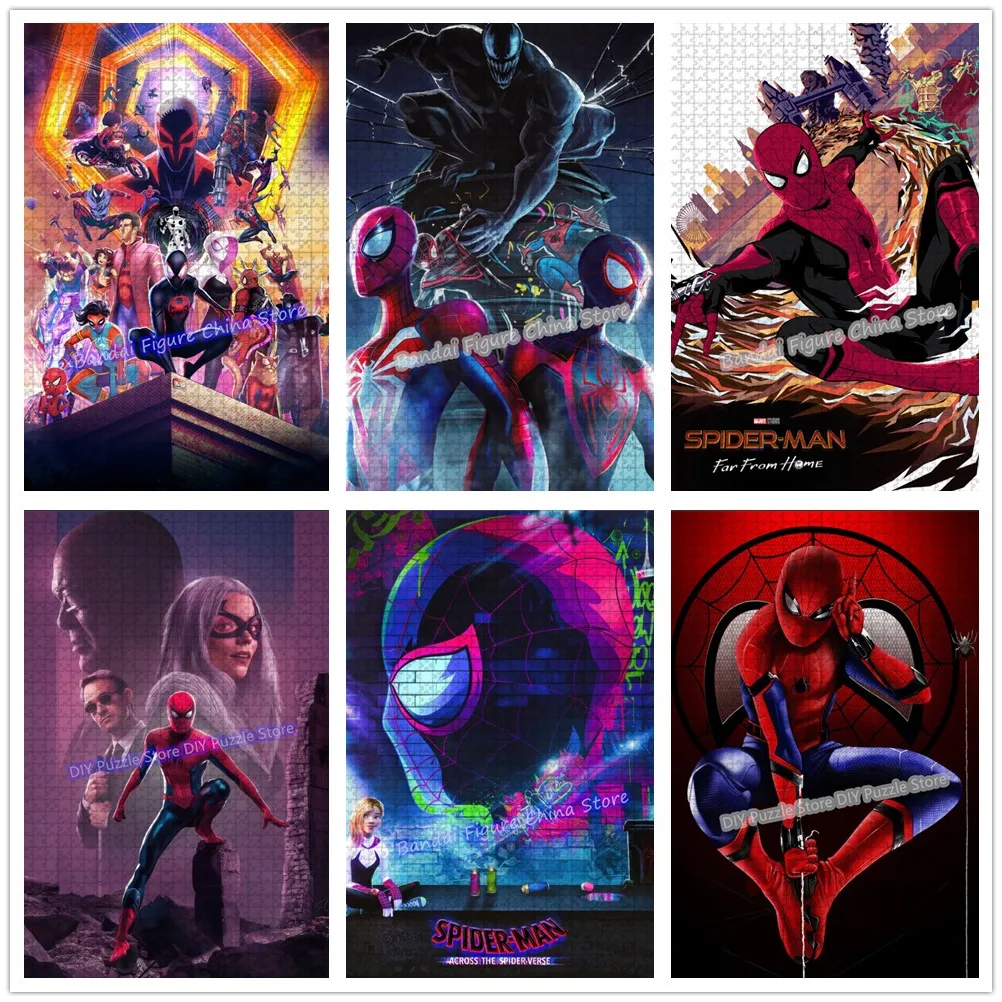 Пазл с персонажами Marvel и аниме-героями: Супергерой Человек-паук, развивающая головоломка для взрослых, игрушка для снятия стресса
Пазл с персонажами Marvel и аниме-героями: Супергерой Человек-паук, развивающая головоломка для взрослых, игрушка для снятия стресса