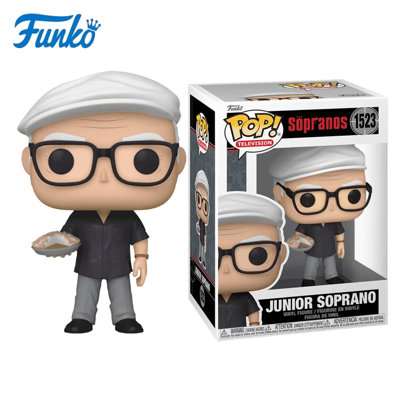 Funko POP Original — "Сопрано" (ТВ серии) Периферийная фигурка Junior Soprano, модная игрушка, модель, декоративная фигурка и подарок
Funko POP Original — "Сопрано" (ТВ серии) Периферийная фигурка Junior Soprano, модная игрушка, модель, декоративная фигурка и подарок