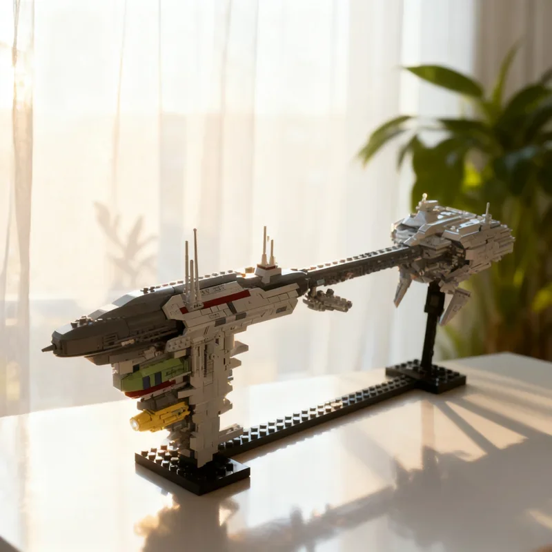 2643pcs MOC Movie Accurate Nebulon B Escort Star Battle Model Building Blocks Assemble DIY Festival Gift Idea Toy Birthday
2643pcs MOC Movie Accurate Nebulon B Escort Star Battle Model Building Blocks Assemble DIY Festival Gift Idea Toy Birthday