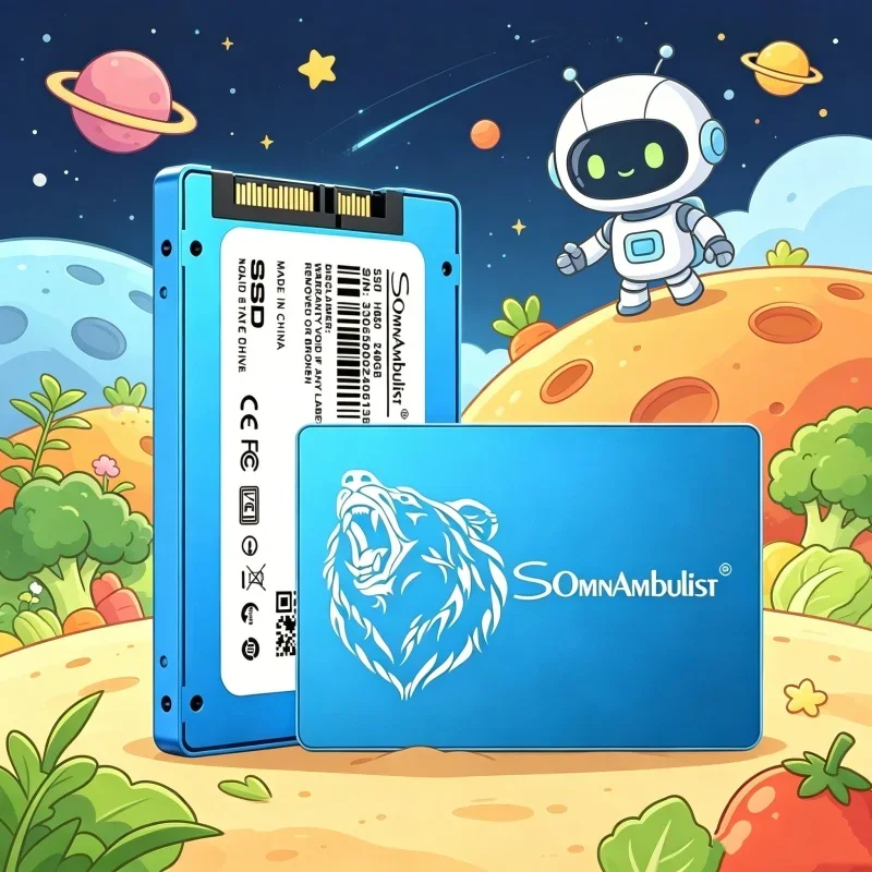 Fleet SomnAmbulist 2.5 SATA3 SSD 64GB 120GB 128GB 240GB 256GB 480GB 512GB Internal Reservoir For Desktop Computer
Fleet SomnAmbulist 2.5 SATA3 SSD 64GB 120GB 128GB 240GB 256GB 480GB 512GB Internal Reservoir For Desktop Computer