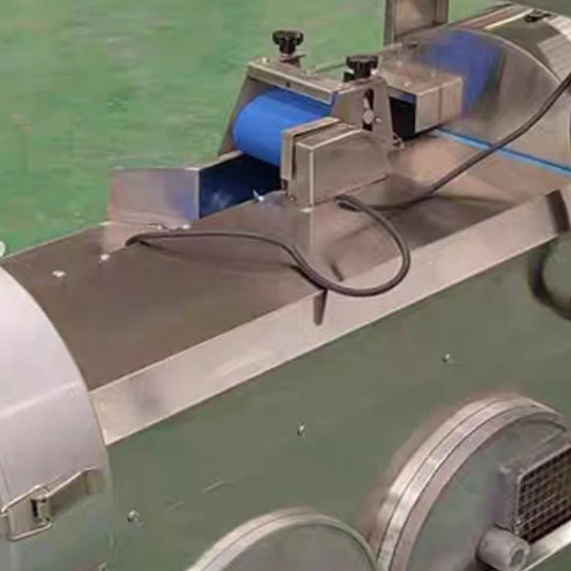 Automatic Vegetable Cutting Machine With Double Heads Multiple Models Multi-Functional Shredding And Segmenting Machine