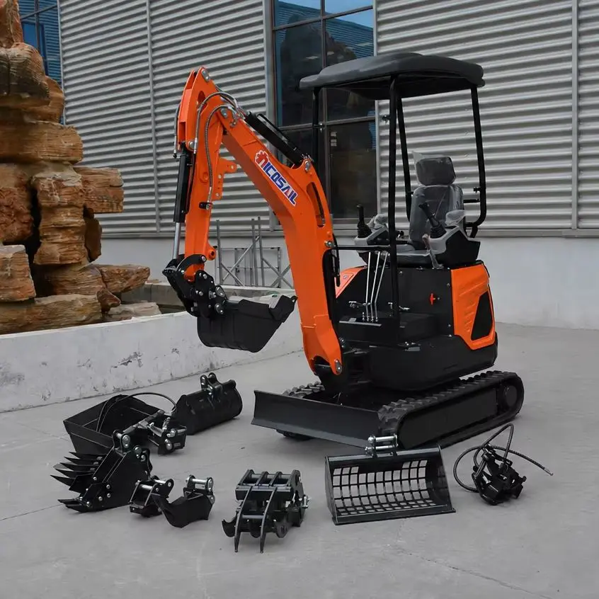 Custom 1.8 Ton Mini Excavator for Farm Trenching and Landscaping CE Euro 5 Hydraulic Compact Digger Machine
Custom 1.8 Ton Mini Excavator for Farm Trenching and Landscaping CE Euro 5 Hydraulic Compact Digger Machine