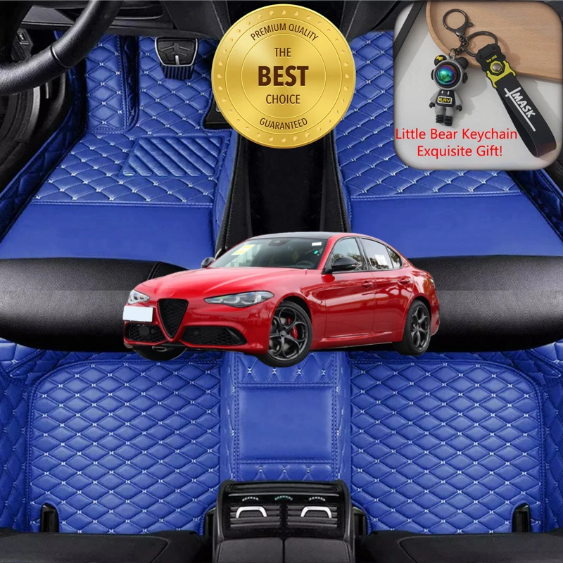 Подходит для Alfa Romeo Giulia 2017-2026, 4-дверные автомобильные коврики седана, автомобильные аксессуары, автомобильные коврики, левый/правый руль
Подходит для Alfa Romeo Giulia 2017-2026, 4-дверные автомобильные коврики седана, автомобильные аксессуары, автомобильные коврики, левый/правый руль