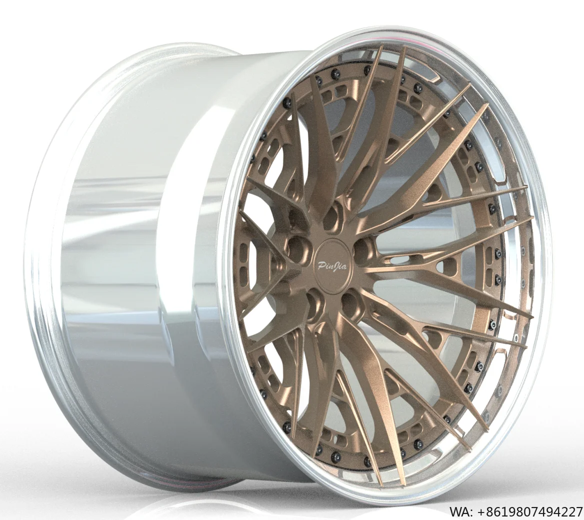 Custom 2-piece Forged Wheels 6061-T6 Material for All Sizes for All Passenger Car Wheel upgrade
Custom 2-piece Forged Wheels 6061-T6 Material for All Sizes for All Passenger Car Wheel upgrade