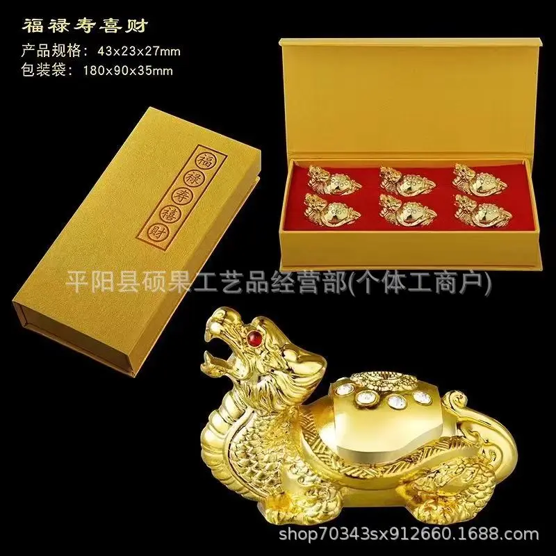 Fortune Dragon Turtle Ornament Home Decoration Eight Trigrams Wealth Aid Quality Ba Xuanwu Dragon Turtle Craft
Fortune Dragon Turtle Ornament Home Decoration Eight Trigrams Wealth Aid Quality Ba Xuanwu Dragon Turtle Craft