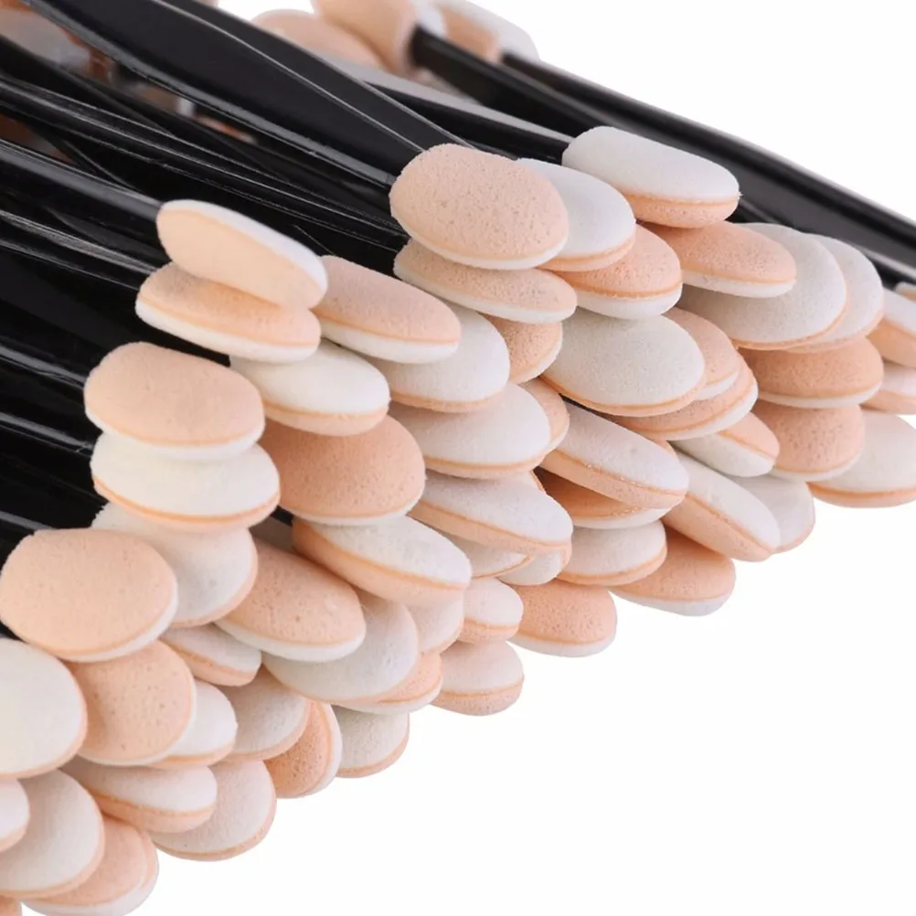 50 pcs Shadow Brushes Disposable Latex Sponge Black Handle Dual Sided Makeup Tools Eyeshadow Eyeshadow Brushes Brush Set
50 pcs Shadow Brushes Disposable Latex Sponge Black Handle Dual Sided Makeup Tools Eyeshadow Eyeshadow Brushes Brush Set