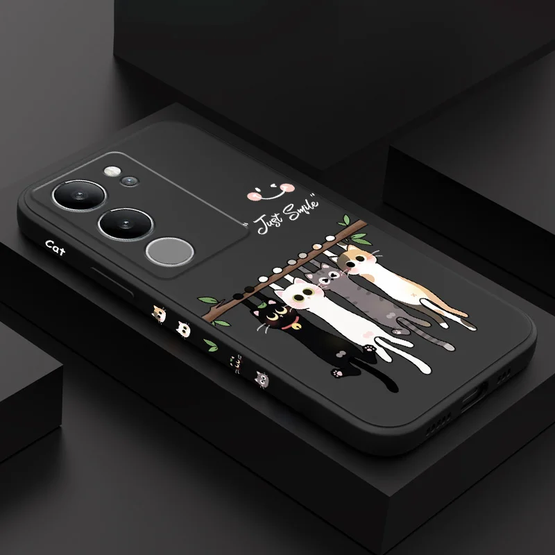 Hanging Cat Phone Case For VIVO V50 V40 V30 V29 V29E V27 V27E V25 V25E V23 V23E V21 V20 Y20 Y12 Y21 Y22 Pro 4G 5G Cover
Hanging Cat Phone Case For VIVO V50 V40 V30 V29 V29E V27 V27E V25 V25E V23 V23E V21 V20 Y20 Y12 Y21 Y22 Pro 4G 5G Cover