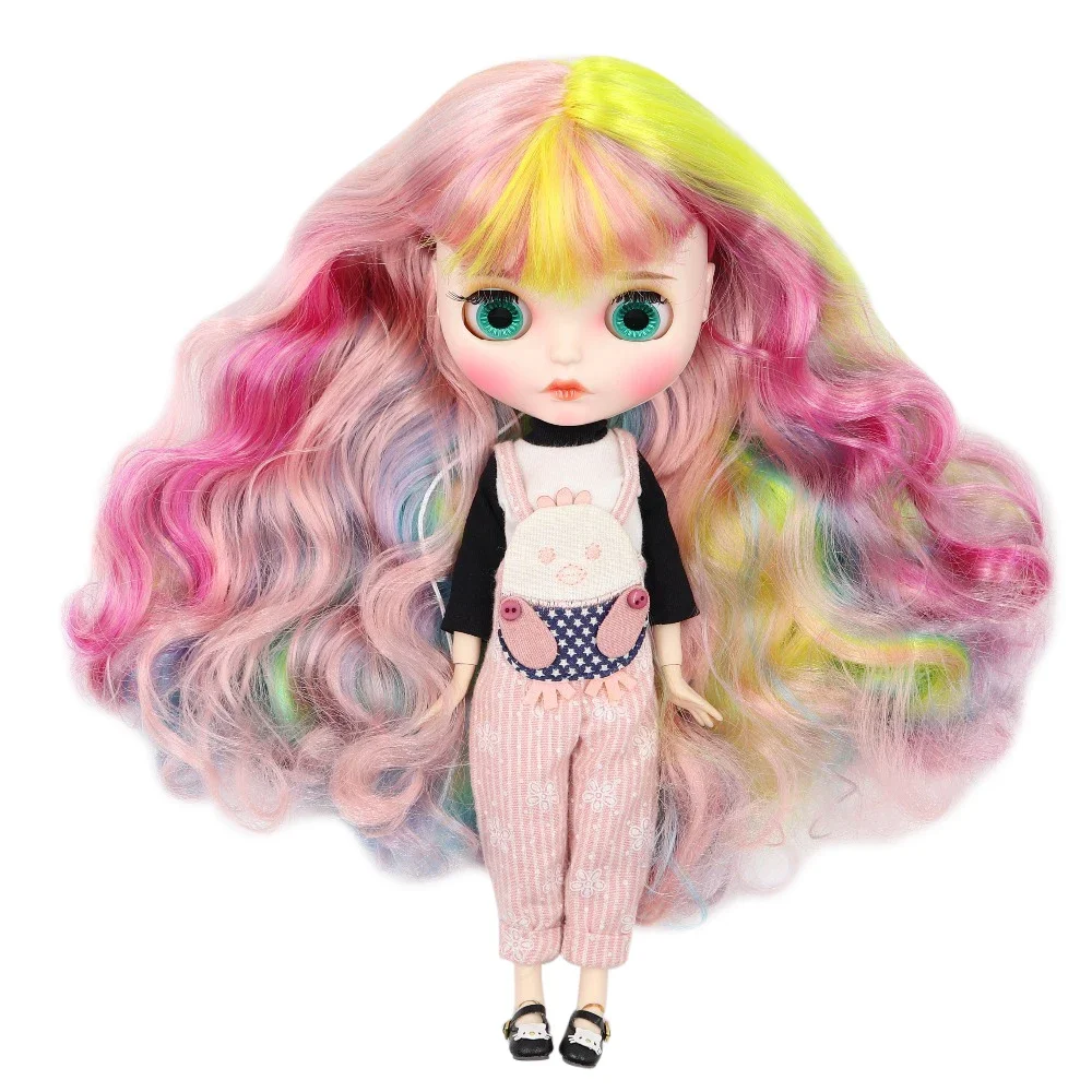 ICY DBS Кукла Блит 1/6 bjd белая кожа суставов тела матовое лицо Резные губы с бровями аниме кукла на заказ 30 см игрушка для девочек
ICY DBS Кукла Блит 1/6 bjd белая кожа суставов тела матовое лицо Резные губы с бровями аниме кукла на заказ 30 см игрушка для девочек