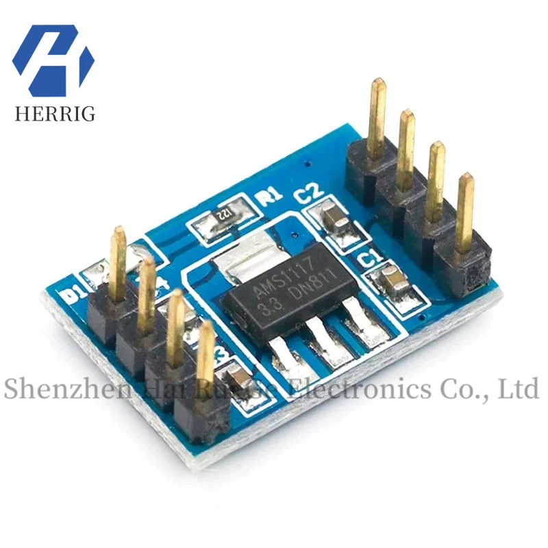 3.3V Regulator Module/AMS1117 Regulator Chip/5V to 3.3V Module/Dual Channel Easy to connect
3.3V Regulator Module/AMS1117 Regulator Chip/5V to 3.3V Module/Dual Channel Easy to connect