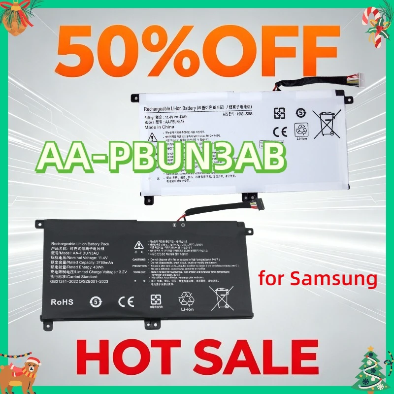 AA-PBUN3AB 43Wh Laptop Battery for Samsung BA43-00377A NP740U3M-K01US NP740U3LL02US NP740U5M NP800G5M 800G5M Replacement Battery
AA-PBUN3AB 43Wh Laptop Battery for Samsung BA43-00377A NP740U3M-K01US NP740U3LL02US NP740U5M NP800G5M 800G5M Replacement Battery