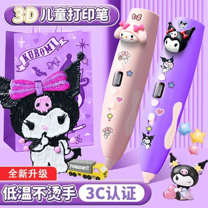 Popular toys Melody Kuromi 3D Printing Pen,Complete Set of DIY 3D Graffiti Painting Tools,Cartoon Cute Children's Birthday Gifts
Popular toys Melody Kuromi 3D Printing Pen,Complete Set of DIY 3D Graffiti Painting Tools,Cartoon Cute Children's Birthday Gifts