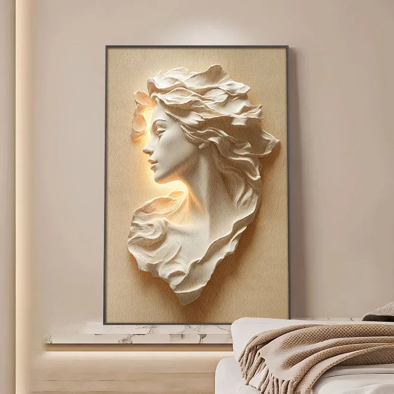Advanced Relief LEDLight Wall Character Art Mural Light Living Room Dining Room Sofa Background Wall Decorative Lighting Fixture
Advanced Relief LEDLight Wall Character Art Mural Light Living Room Dining Room Sofa Background Wall Decorative Lighting Fixture