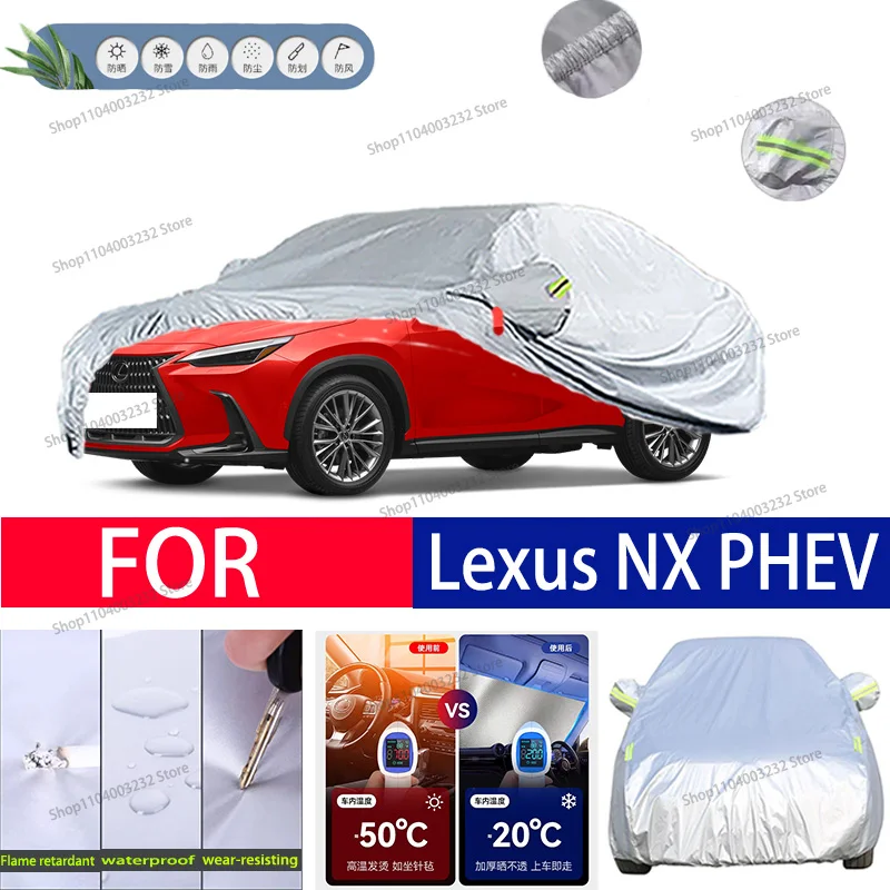 For Lexus NX PHEV Car clothing sun protection snow prevention antifreeze car protective cover auto cover
For Lexus NX PHEV Car clothing sun protection snow prevention antifreeze car protective cover auto cover
