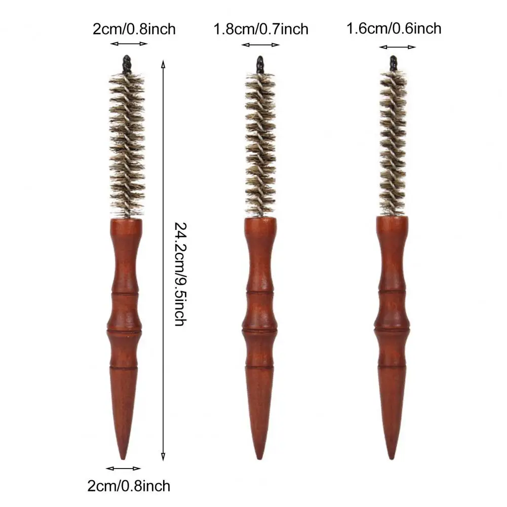 Boar Bristle Round Brush Heat-resistant Round Brush Natural Bristle Round Brush for Men Women with Short Thin Hair for Blow
Boar Bristle Round Brush Heat-resistant Round Brush Natural Bristle Round Brush for Men Women with Short Thin Hair for Blow
