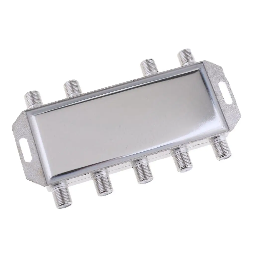 Satellite Multi Switch 8 Port Silver Die Cast Case Splitter for Sat Receiver TV Antenna Distribution
Satellite Multi Switch 8 Port Silver Die Cast Case Splitter for Sat Receiver TV Antenna Distribution