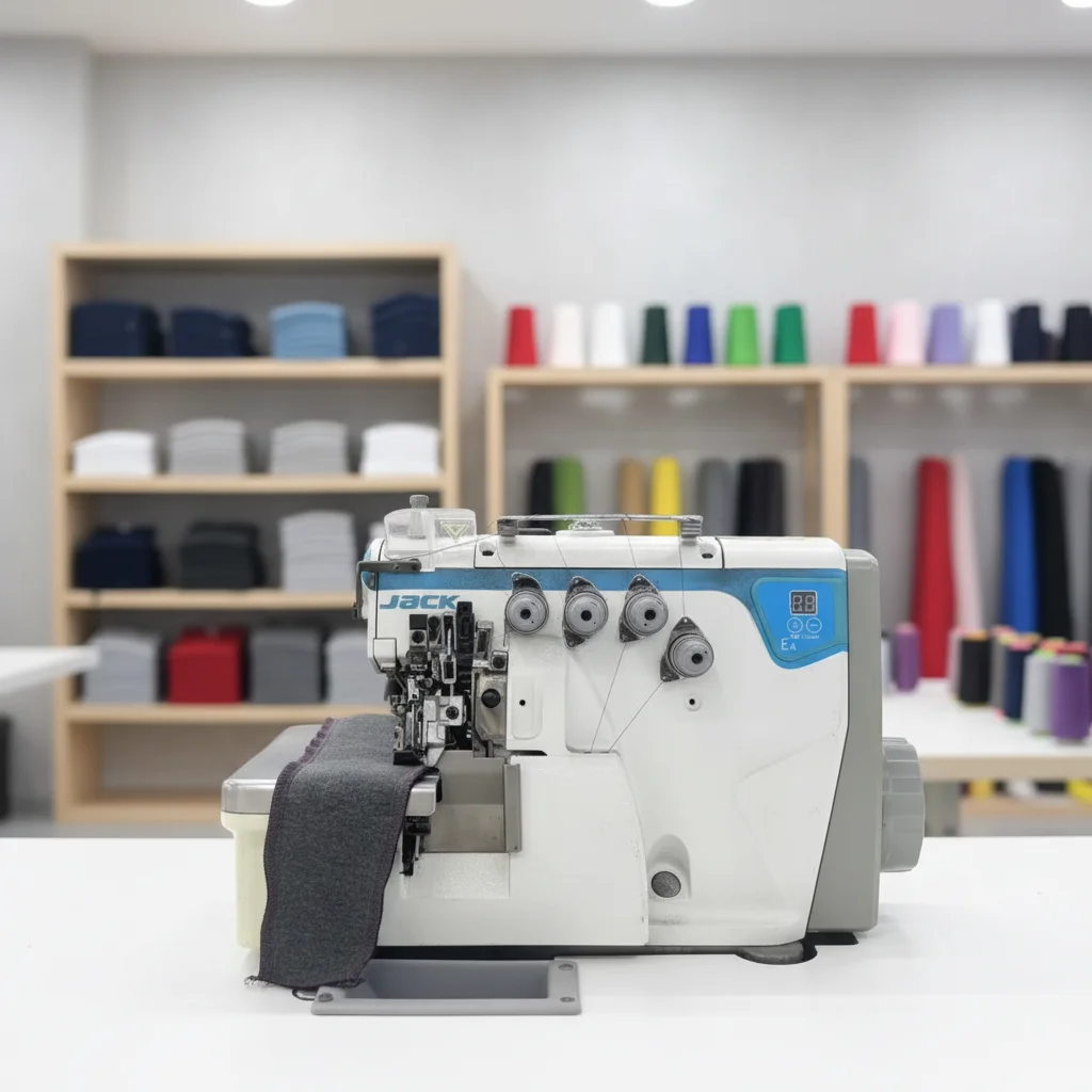 High Quality Used JACK E4 Direct Drive 4 Thread Over Lock Sewing Machine Computerized Energy Saving for Knitwear T-shirt
High Quality Used JACK E4 Direct Drive 4 Thread Over Lock Sewing Machine Computerized Energy Saving for Knitwear T-shirt