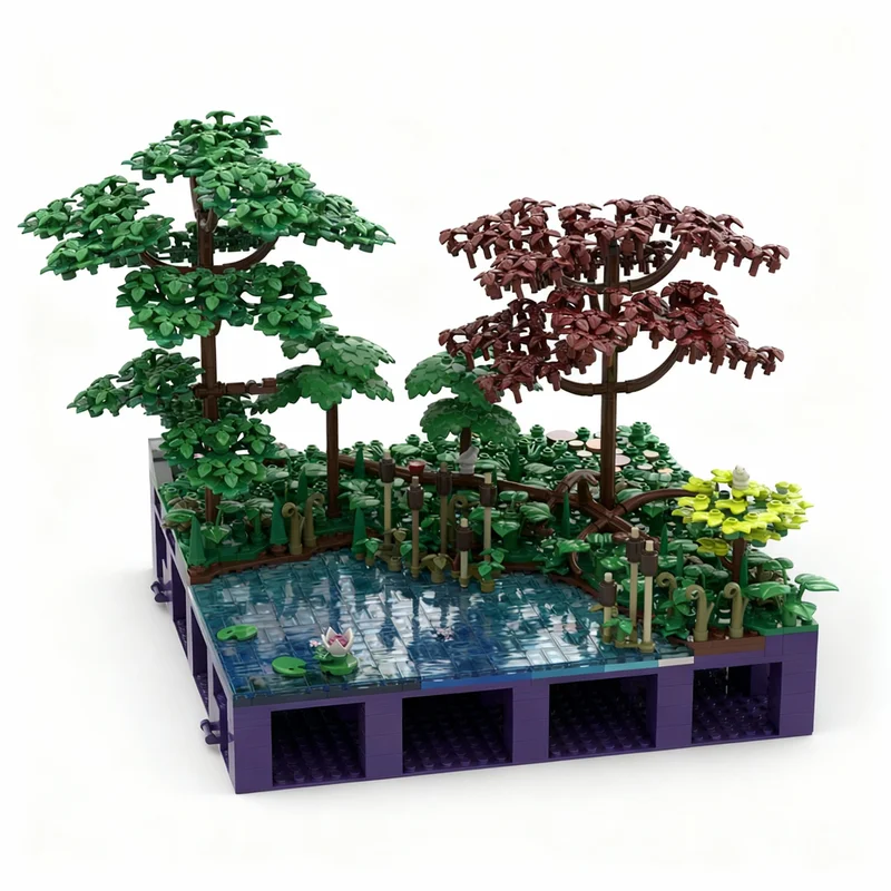 1547PCS MOC Medieval Castle B11 Hohengeroldseck Trees At Lake Landscape Expansaion 1 Model DIY Assembly Building Blocks Gift Set
1547PCS MOC Medieval Castle B11 Hohengeroldseck Trees At Lake Landscape Expansaion 1 Model DIY Assembly Building Blocks Gift Set