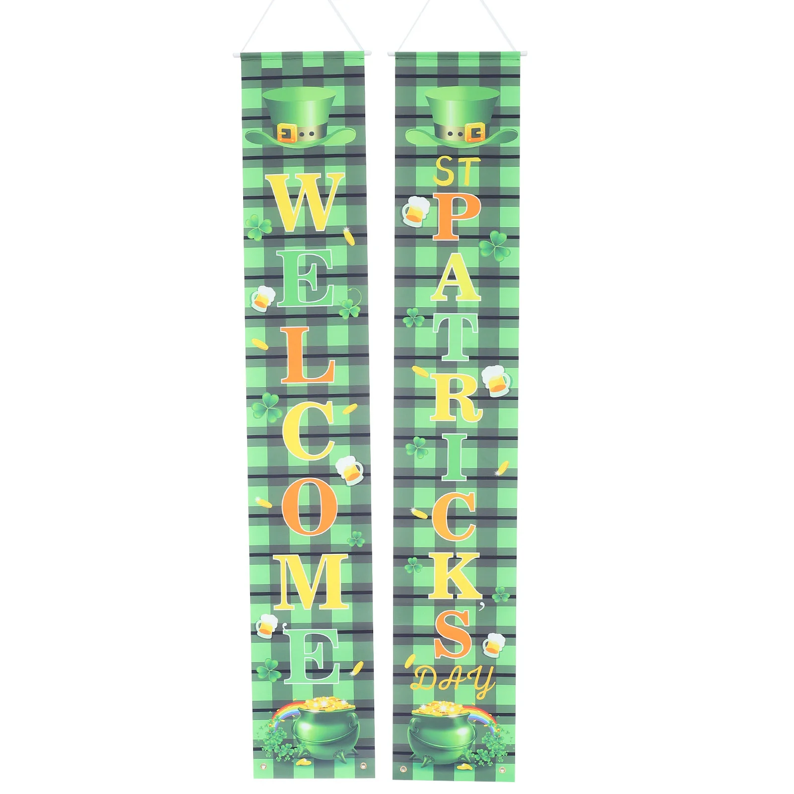 Door Curtains Irish Couplet St Patrick's Day Porch Sign Festival Party Adornment Decorate for Green Hanging Banner Flag
Door Curtains Irish Couplet St Patrick's Day Porch Sign Festival Party Adornment Decorate for Green Hanging Banner Flag