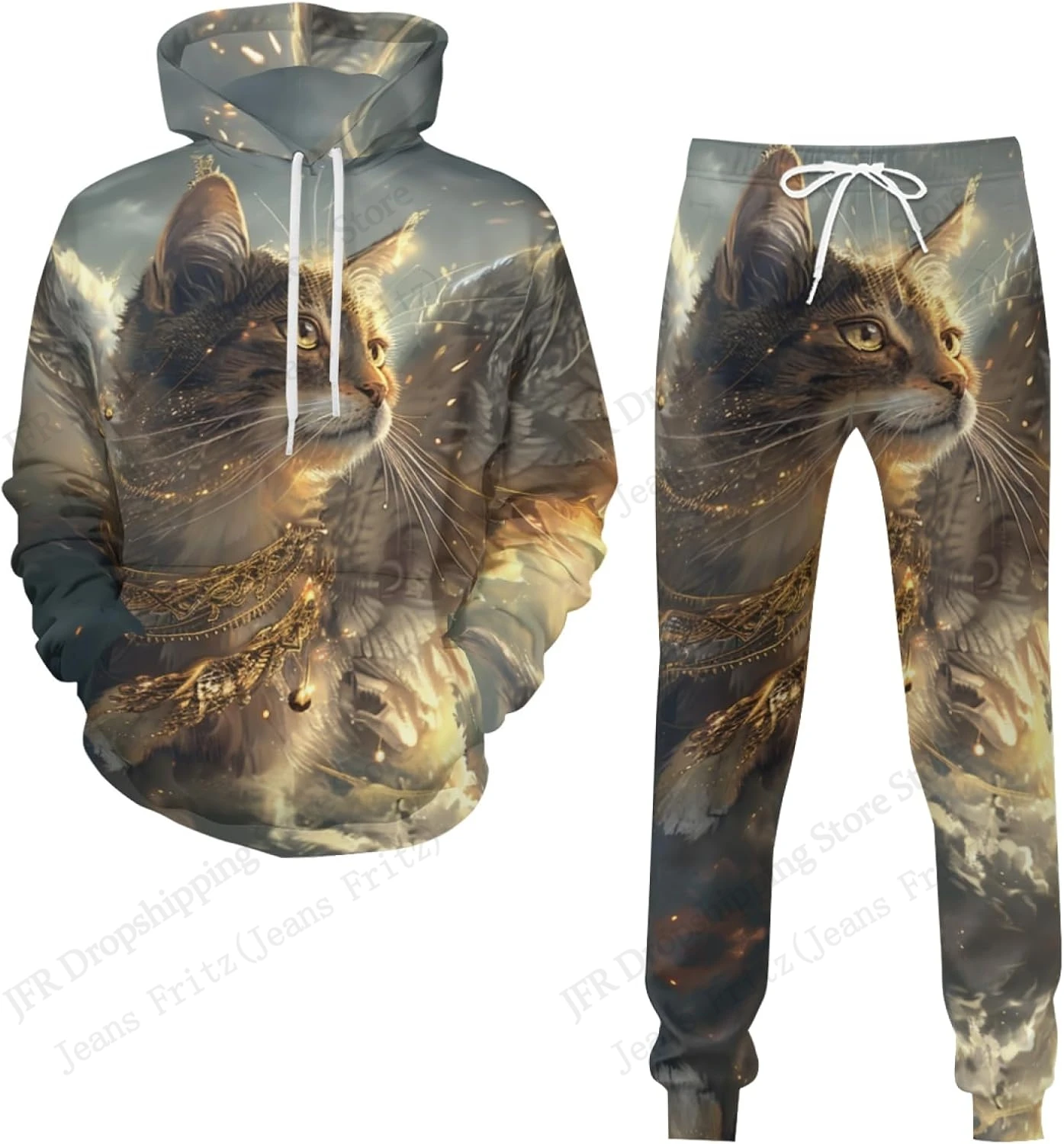 New Animal Two Piece Hoodie Pant Sets Cute Cat 3d Print Sets Men Women Fashion Hoodie+Pant 2 Piece Sports Tracksuit Suit Jogging
New Animal Two Piece Hoodie Pant Sets Cute Cat 3d Print Sets Men Women Fashion Hoodie+Pant 2 Piece Sports Tracksuit Suit Jogging