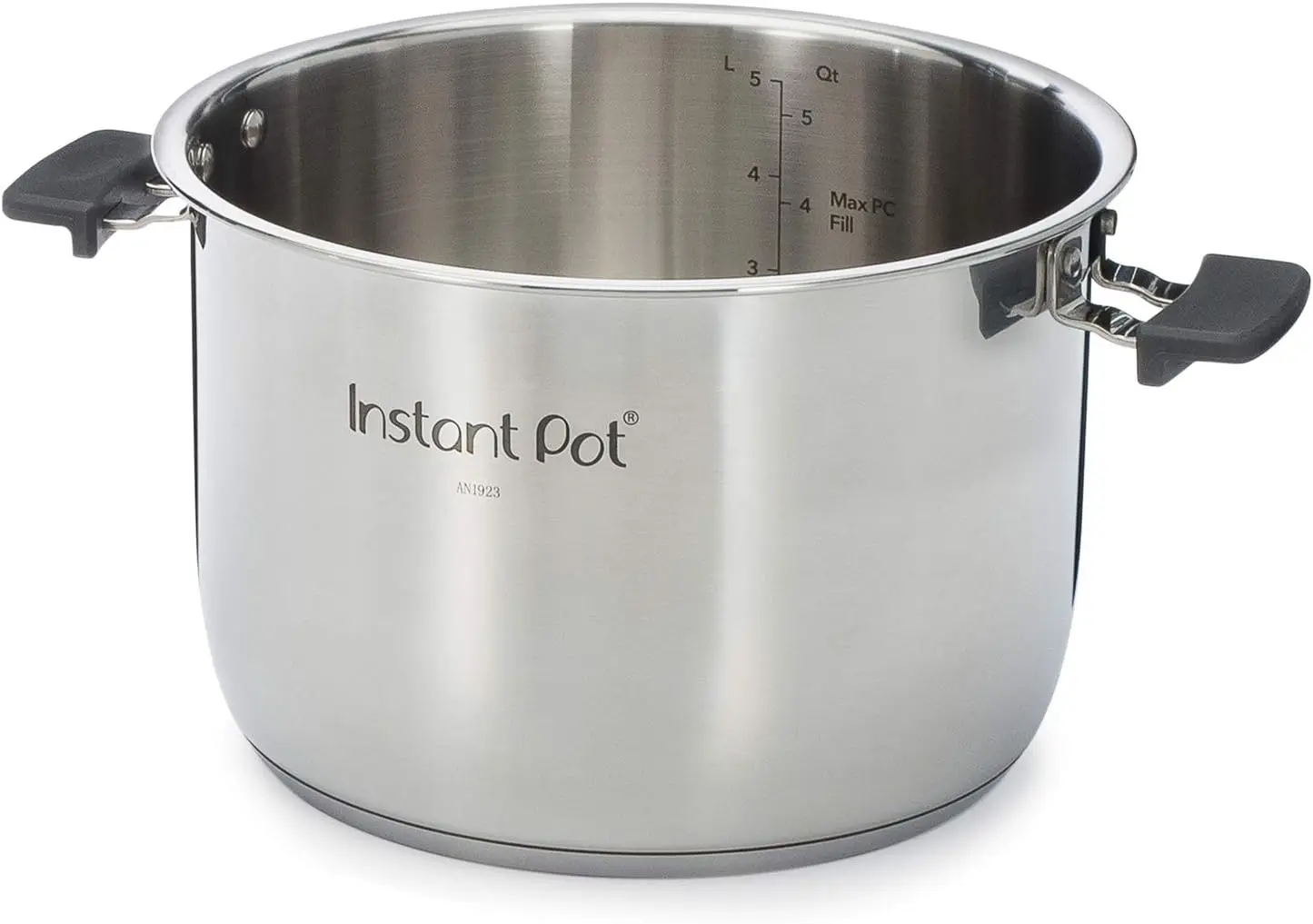 Stainless Steel Inner Pot with Handles, 6-Quart Polished Surface for Multi-Cookers
Stainless Steel Inner Pot with Handles, 6-Quart Polished Surface for Multi-Cookers