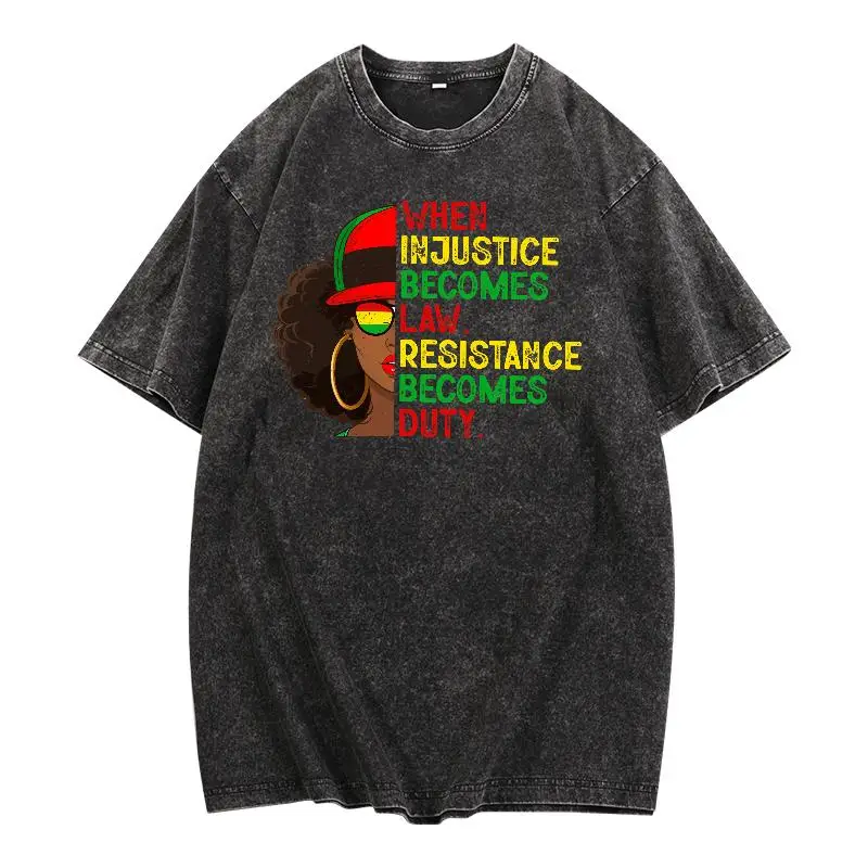 Trendy Washed - resistance Tee: Make a Fashion Statement with a Cool and Unique Washed - effect Social - justice Motif
Trendy Washed - resistance Tee: Make a Fashion Statement with a Cool and Unique Washed - effect Social - justice Motif