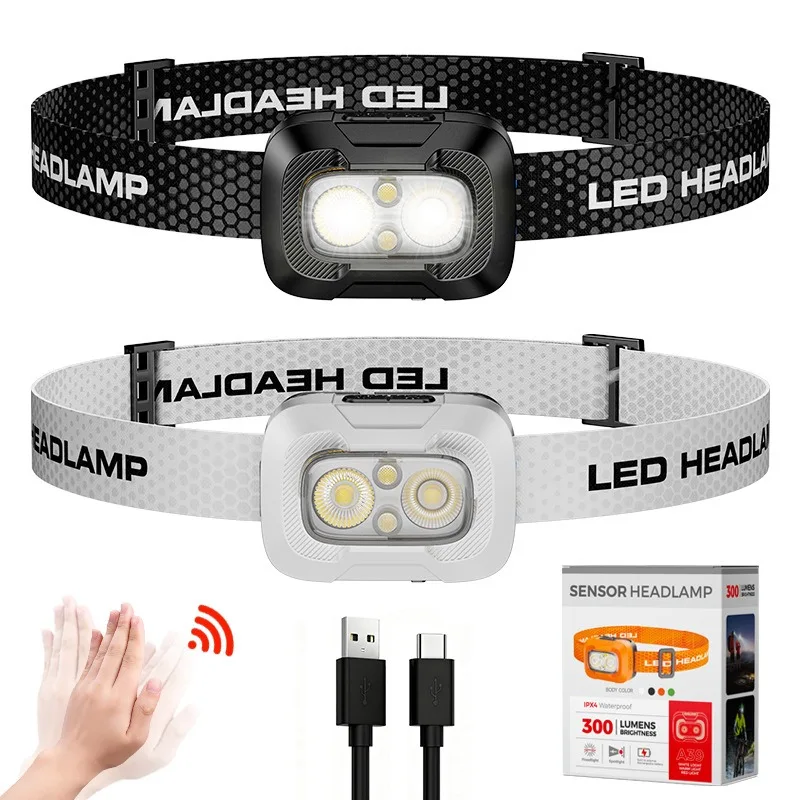 PACOONE Ultralight Rechargeable Headlamp Multi Warm White Red Light Super Bright Head Torch for Night Run Hiking
PACOONE Ultralight Rechargeable Headlamp Multi Warm White Red Light Super Bright Head Torch for Night Run Hiking