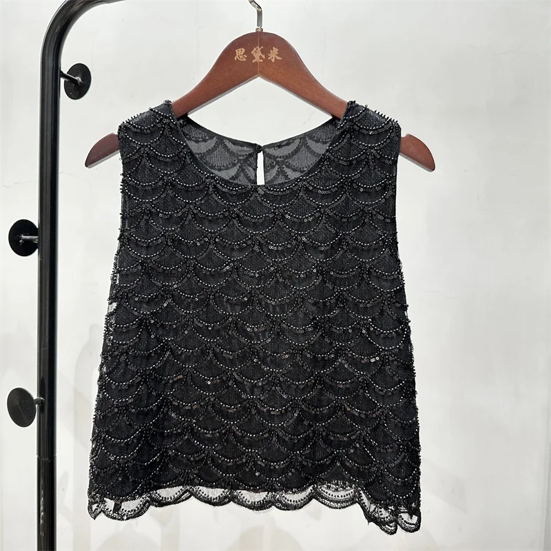 Утягивающий жилет с блестками черного и абрикосового цвета Fi Sc, женский топ на бретелях с тяжелой вышивкой, внутренняя одежда, весна-лето, новинка...
Утягивающий жилет с блестками черного и абрикосового цвета Fi Sc, женский топ на бретелях с тяжелой вышивкой, внутренняя одежда, весна-лето, новинка...